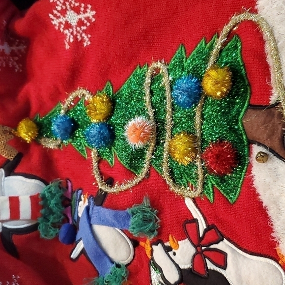 Christmas Ugly Sweater United States Sweater Size XS - Picture 7 of 8